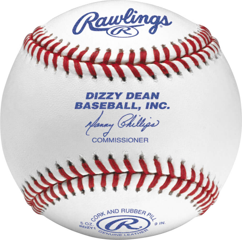 Rawlings RDZY1 Dizzy Dean Competition Grade Cork/Rubber Center Baseballs