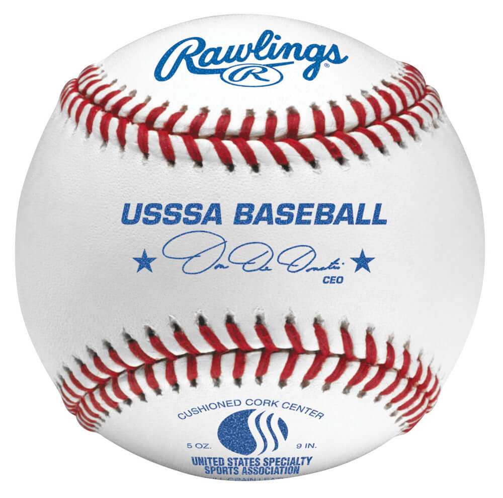 Rawlings ROLBUSSSA USSSA Tournament Grade Cushioned Cork Center Baseballs