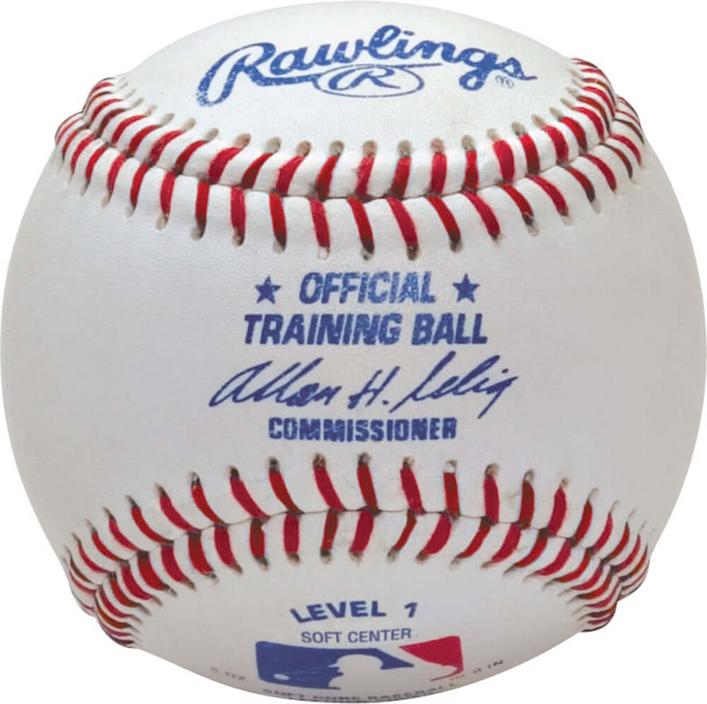 Rawlings ROTB1 Level 1 Polyeurethane Soft Center Ages (5-7) Training Baseballs