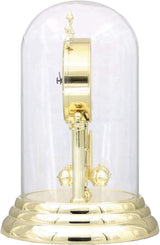 Seiko QHN006GLH 9" Anniversary Mantel Clock With Glass Dome