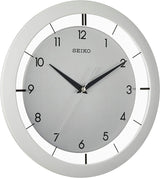 Seiko QXA520WLH 11" St. John Brushed Metal Wall Clock