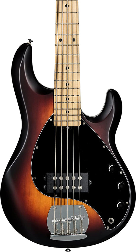 Sterling by Music Man StingRay Ray5 Bass Guitar in Vintage Sunburst Satin