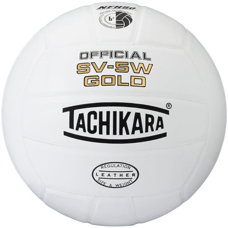 Tachikara SV5W Gold Premium Leather Volleyball