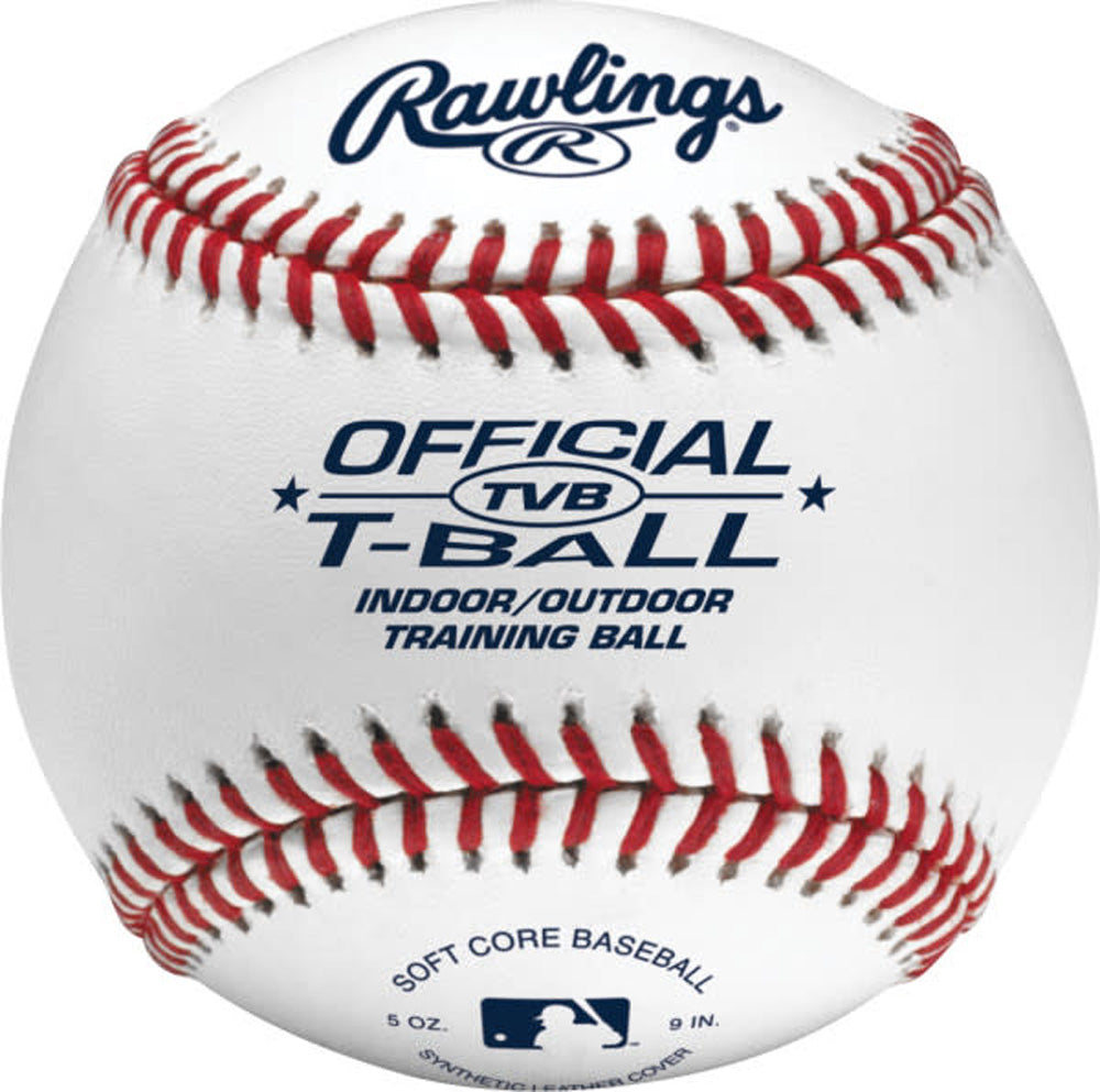 Rawlings TVB T-Ball Sponge Center Baseballs