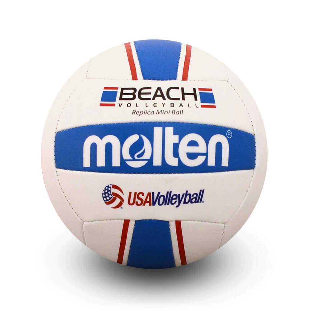 Molten V200-BV3 Mini Beach Volleyball- Red/White/Blue