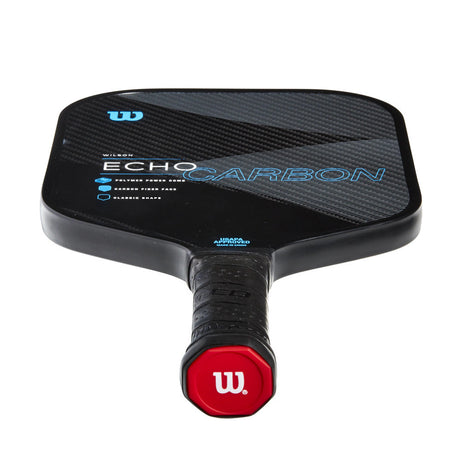 WILSON WR065111U1 ECHO CARBON PICKLEBALL PADDLE