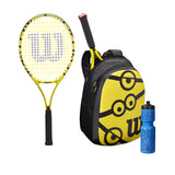 WILSON WR097510F MINIONS 2.0 JUNIOR 25 TENNIS KIT