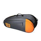 WILSON WR8009801 TEAM 6 PACK GRAY/ORANGE