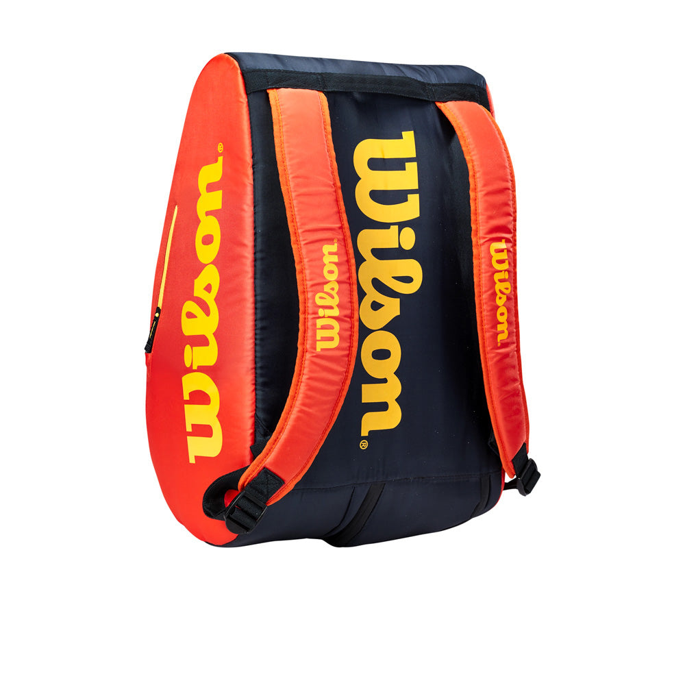 WILSON WR8902102 YOUTH PADEL RACKET BAG ORANGE